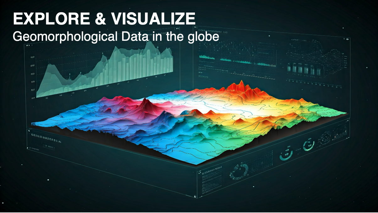 Preview of the geomorphology data explorer